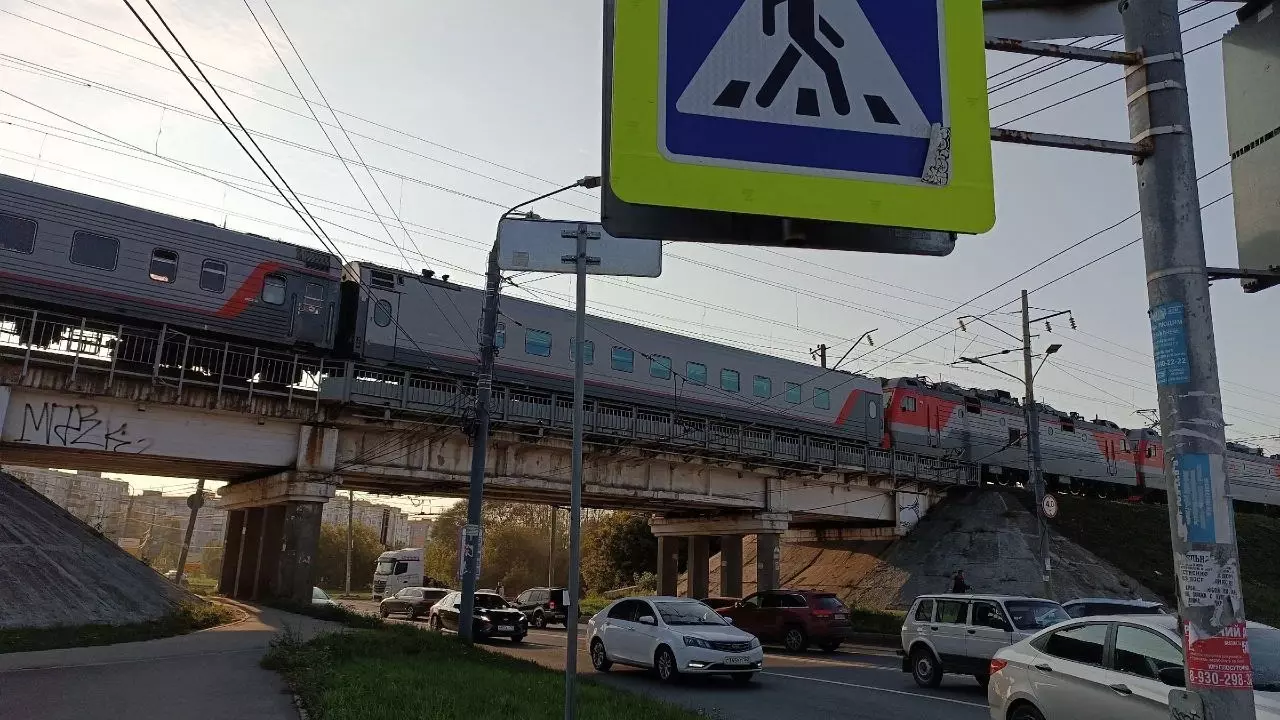 Поезд задержали на час в Нижнем Новгороде