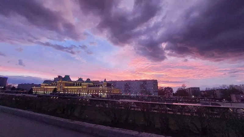 Опубликованы фото потрясающего северного сияния в Нижегородской области