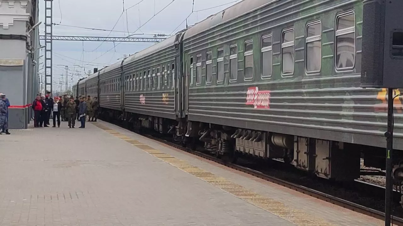 Поезд «Сила в Правде» прибыл в Нижний Новгород